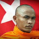 Burmese monk