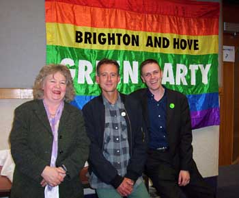 Jean with Peter Tatchell