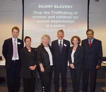 Jean and Jenny Jones at the Silent Slavery Conference