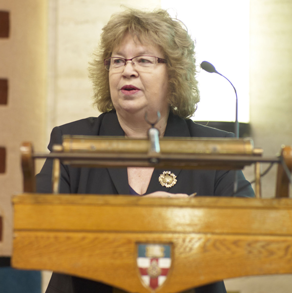 Jean Lambert MEP speaking at Spring Lecture