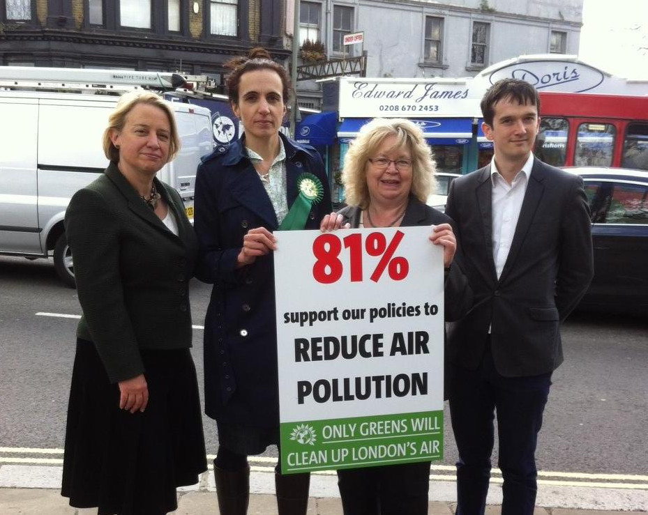 Londoners want to reduce air pollution