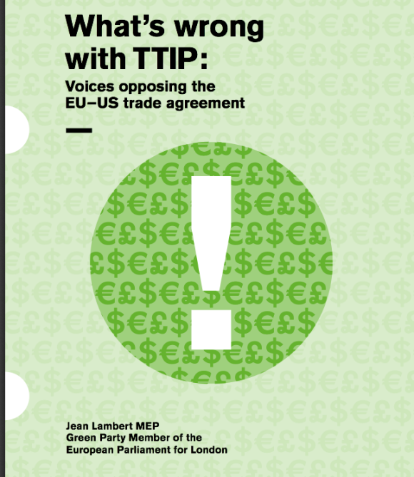 What's wrong with TTIP - cover of essay collection