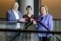 Jean LAMBERT, Keith TAYLOR, Molly SCOTT CATO, in European Parliament week 05 2016 in Strasbourg
